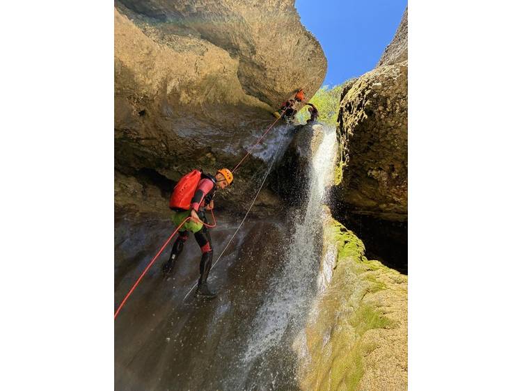 Photo 4 Canyoning découverte - Canyon du Rif Lauzon avec Ecrins Spéléo Canyon