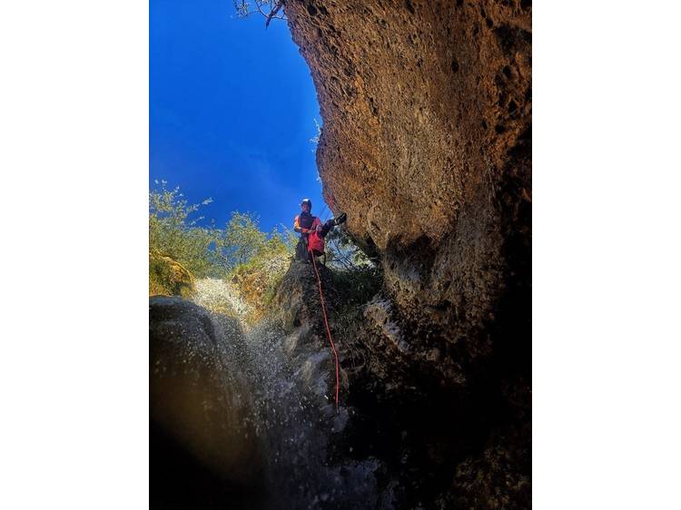 Photo 5 Canyoning découverte - Canyon du Rif Lauzon avec Ecrins Spéléo Canyon