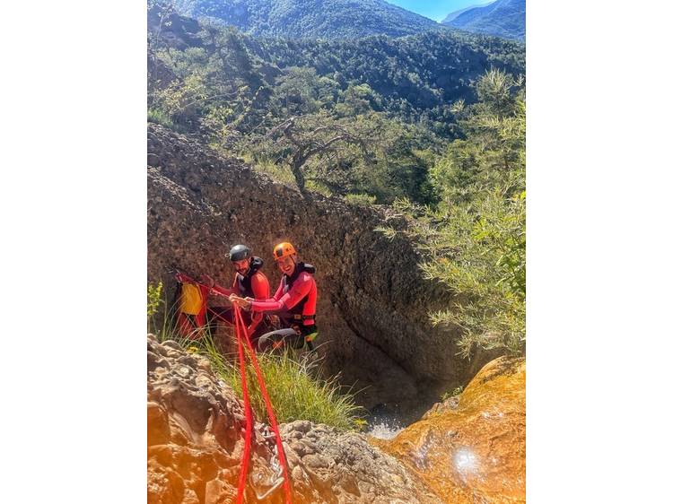 Photo 7 Canyoning découverte - Canyon du Rif Lauzon avec Ecrins Spéléo Canyon