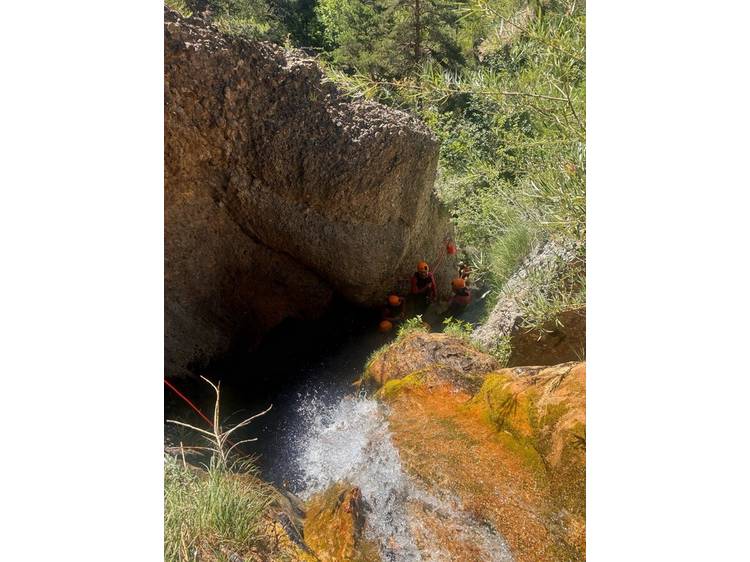Photo 8 Canyoning découverte - Canyon du Rif Lauzon avec Ecrins Spéléo Canyon