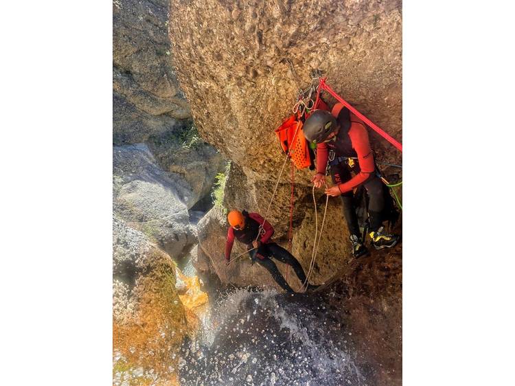 Photo 1 Canyoning découverte - Canyon du Rif Lauzon avec Ecrins Spéléo Canyon