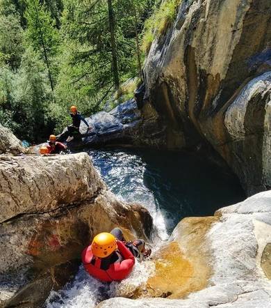 Canyoning sportif - Ecrins Spéléo Canyon