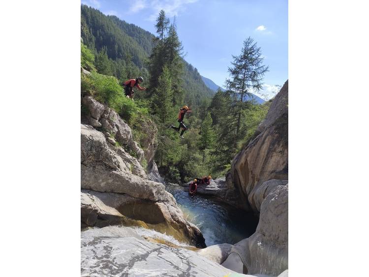 Photo 12 Canyoning sportif - Ecrins Spéléo Canyon