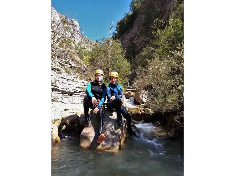 Photo 3 Canyoning découverte - Canyon du Brudour avec  Écrins Spéléo Canyon
