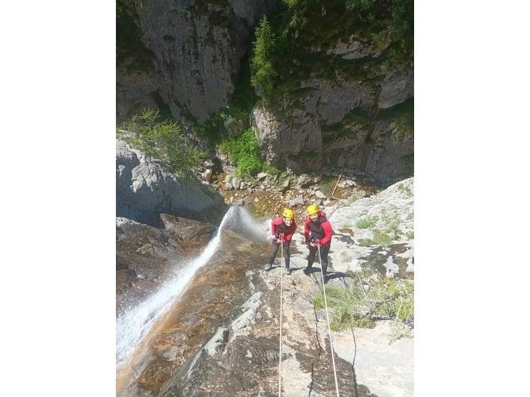 Photo 4 Canyoning sportif - Canyon de Peyron Roux avec Écrins Spéléo Canyon