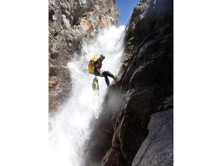 Photo 2 Canyoning Grande Course - Canyon de Méollion avec Écrins Spéléo Canyon