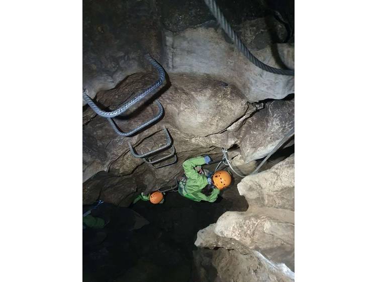 Photo 4 Via Souterrata de la Tune – Découverte avec Ecrins Spéléo Canyon