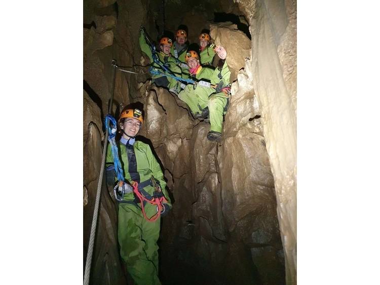 Photo 6 Via Souterrata de la Tune – Découverte avec Ecrins Spéléo Canyon