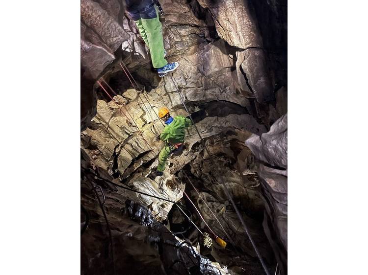 Photo 3 Via Souterrata de la Tune – Découverte avec Ecrins Spéléo Canyon