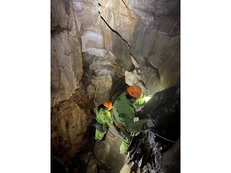 Photo 9 Via Souterrata de la Tune – Découverte avec Ecrins Spéléo Canyon