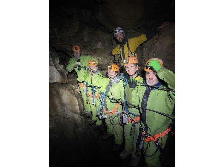Photo 2 Via Souterrata de la Tune – Découverte avec Ecrins Spéléo Canyon