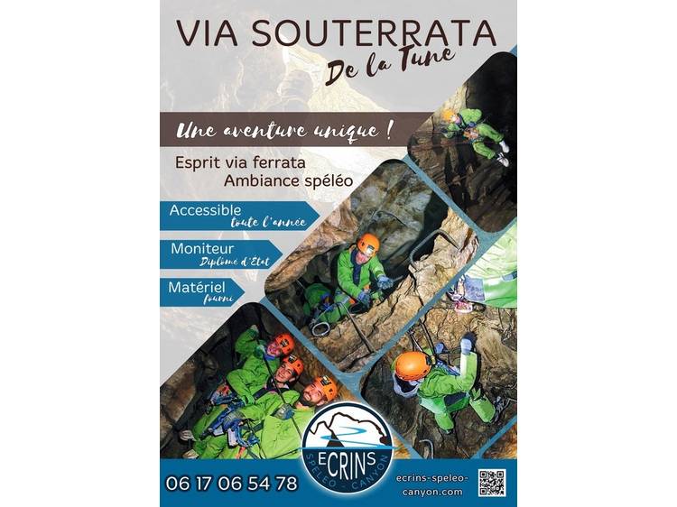 Photo 13 Via Souterrata de la Tune – Découverte avec Ecrins Spéléo Canyon