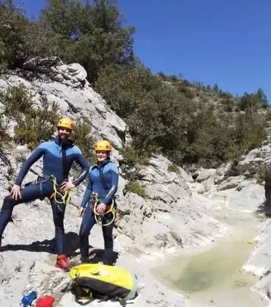 Randonnée aquatique  - Canyon découverte "Les Marmites du Diable" avec Ecrins Spéléo Canyon