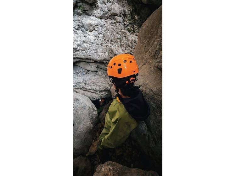 Photo 4 Spéléologie sportive - Grotte du Puits des Bans - Dévoluy  avec Ecrins Spéléo Canyon