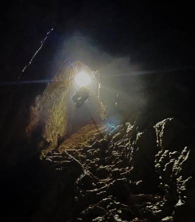 Spéléologie sportive - Chourum du Camarguier - Dévoluy - avec Ecrins Spéléo Canyon