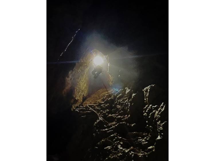 Photo 1 Spéléologie sportive - Chourum du Camarguier - Dévoluy - avec Ecrins Spéléo Canyon