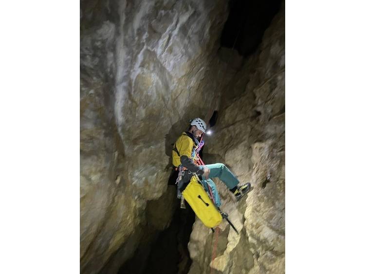 Photo 4 Spéléologie sportive - Chourum du Camarguier - Dévoluy - avec Ecrins Spéléo Canyon