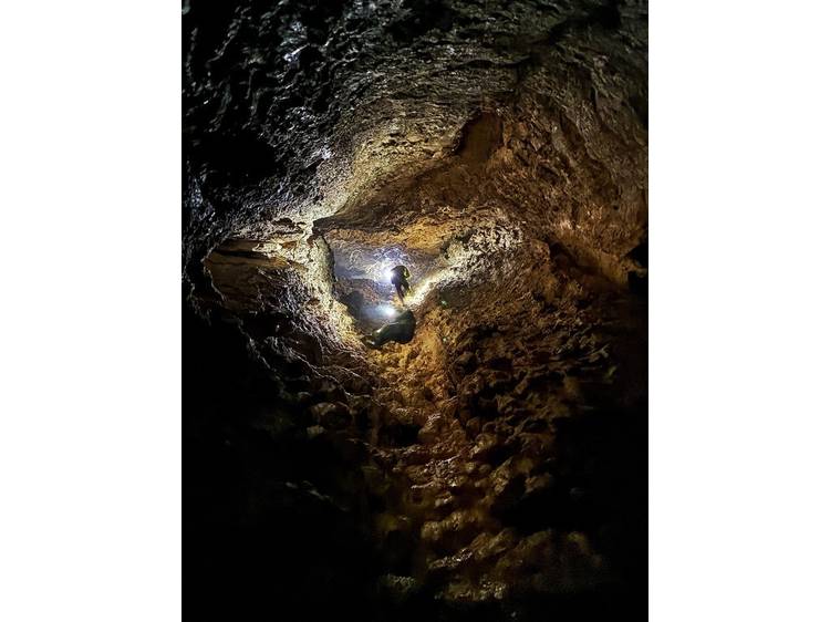 Photo 1 Spéléologie sportive au Chourum du Camarguier dans le Dévoluy - avec Ecrins Spéléo Canyon