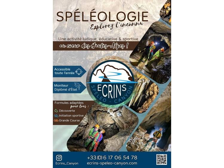 Photo 8 Spéléologie découverte - Grotte du Puits des Bans avec Ecrins Spéléo Canyon