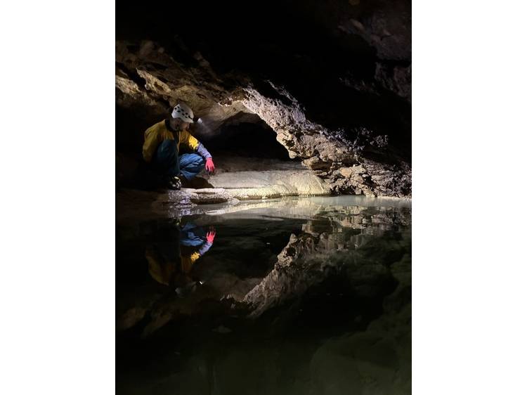 Photo 4 Spéléologie découverte - Grotte du Puits des Bans avec Ecrins Spéléo Canyon