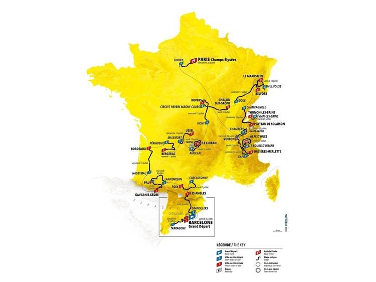 Photo 3 Tour de France 2026 - étape 19 : Gap - Alpe d'Huez