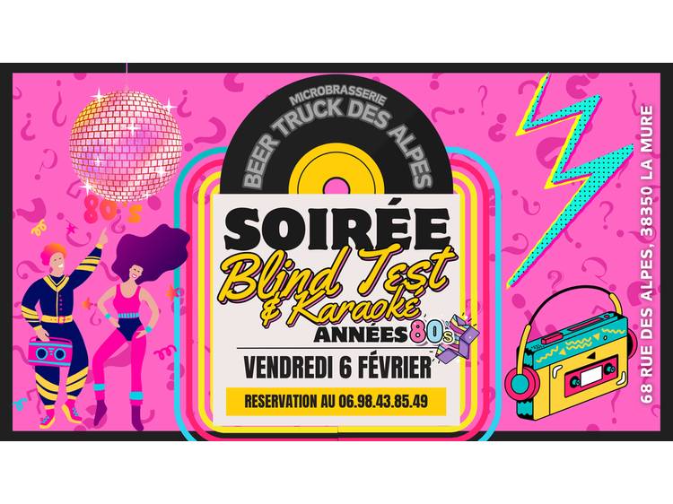 Photo 1 Blindtest et Karaoké spécial années 80