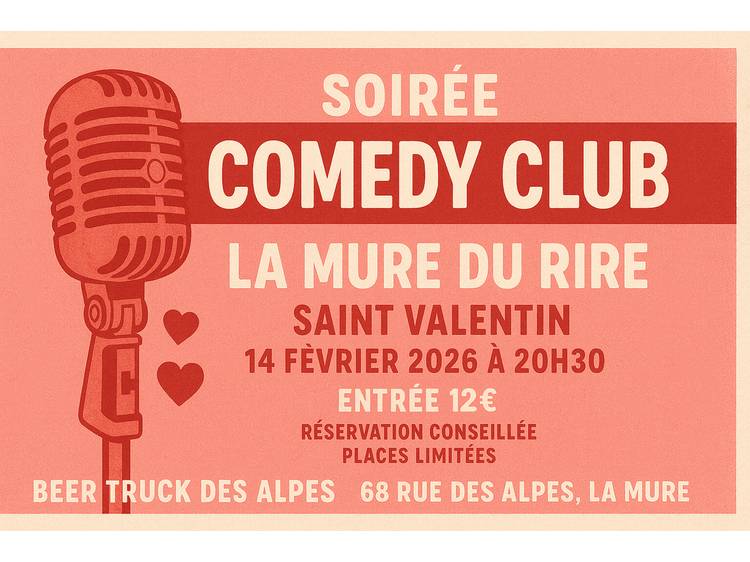 Photo 1 La Mure du Rire spécial St Valentin - Comedy Club au Beer Truck des Alpes