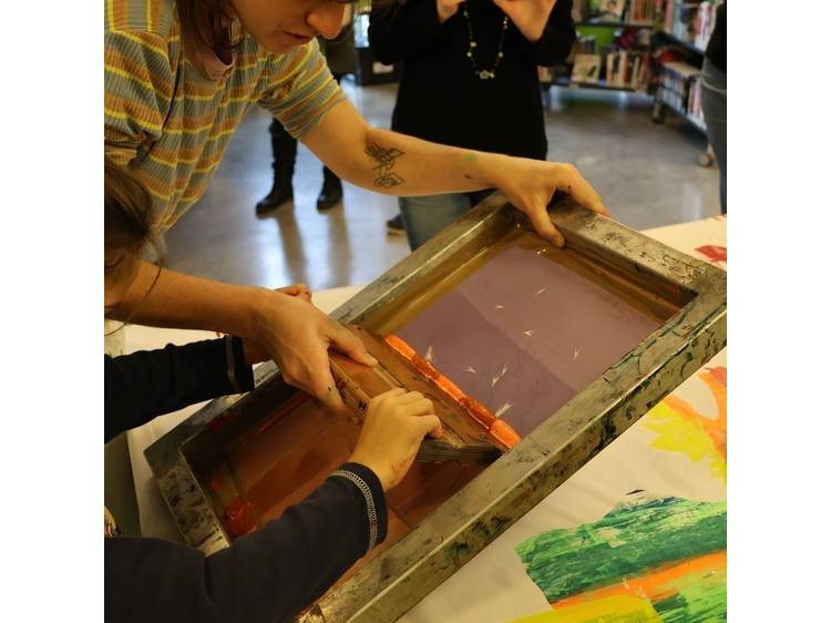 Photo 1 Atelier Sérigraphie