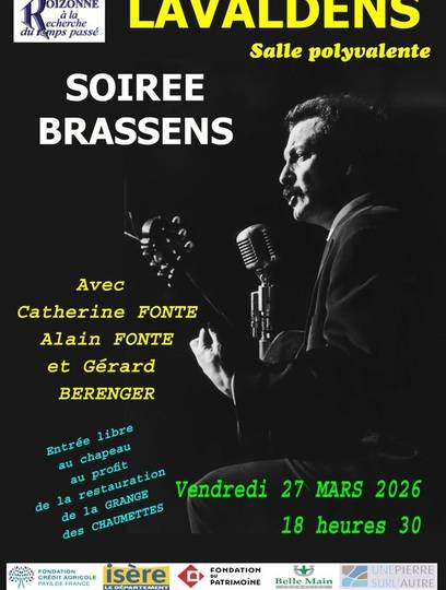 Soirée Brassens