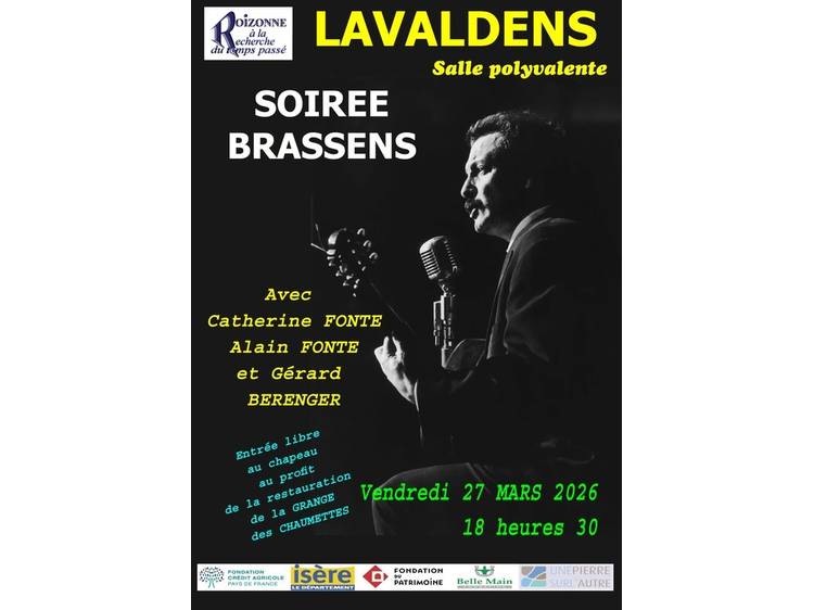 Photo 1 Soirée Brassens