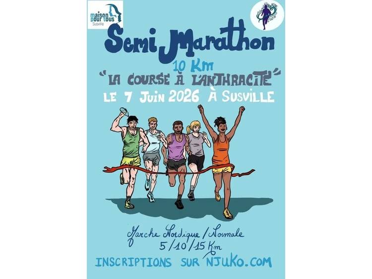 Photo 1 Course à l'Anthracite  (Semi-Marathon)