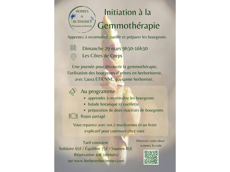 Photo 1 Journée gemmothérapie