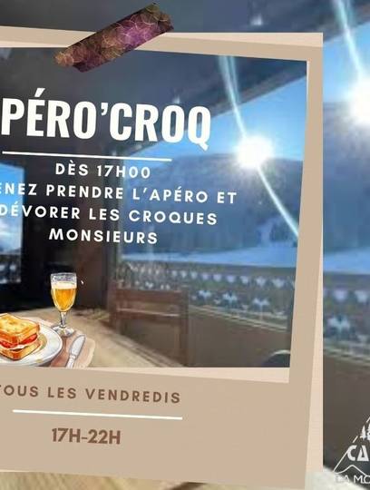 Soirée apéro'croq