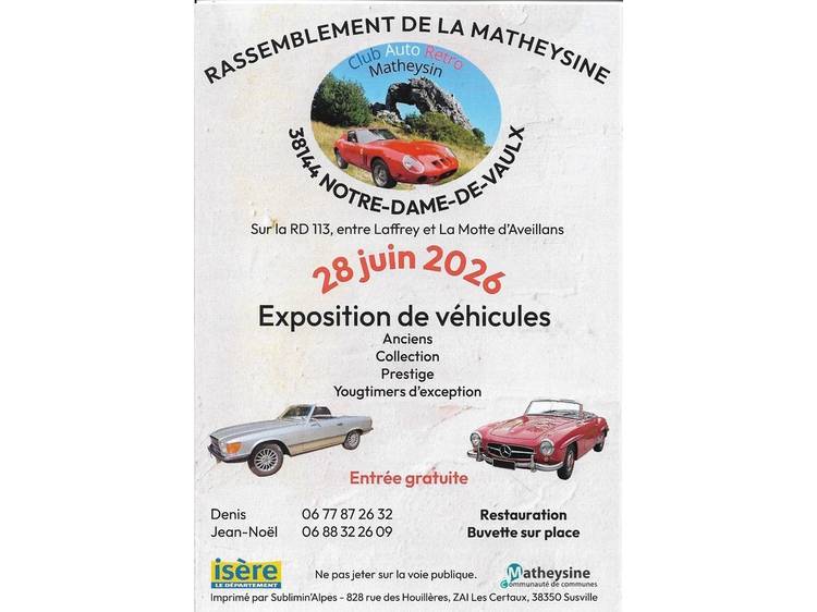 Photo 1 Exposition Auto Moto de Collection et de Prestige