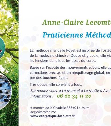 Anne-Claire Lecomte - Méthode Poyet