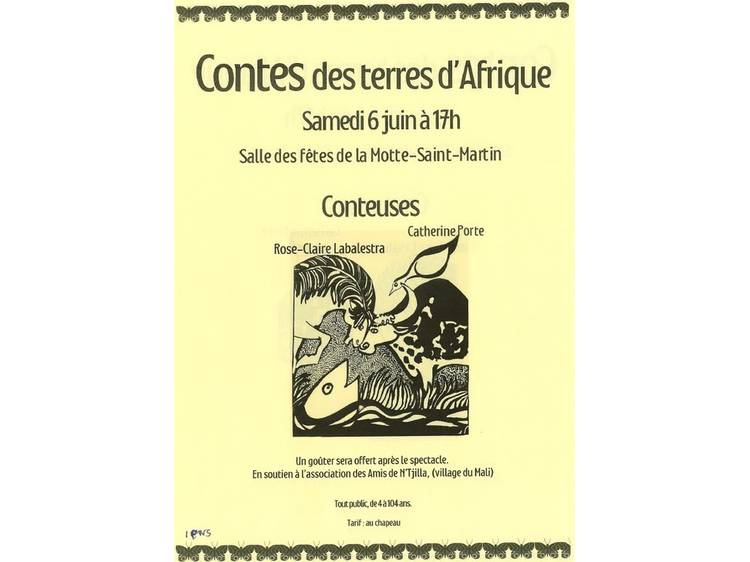 Photo 1 Contes des terres d'Afrique