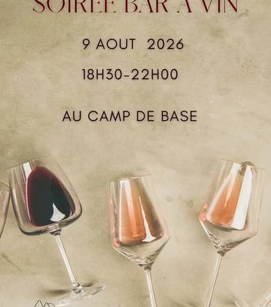 Soirée bar à vin