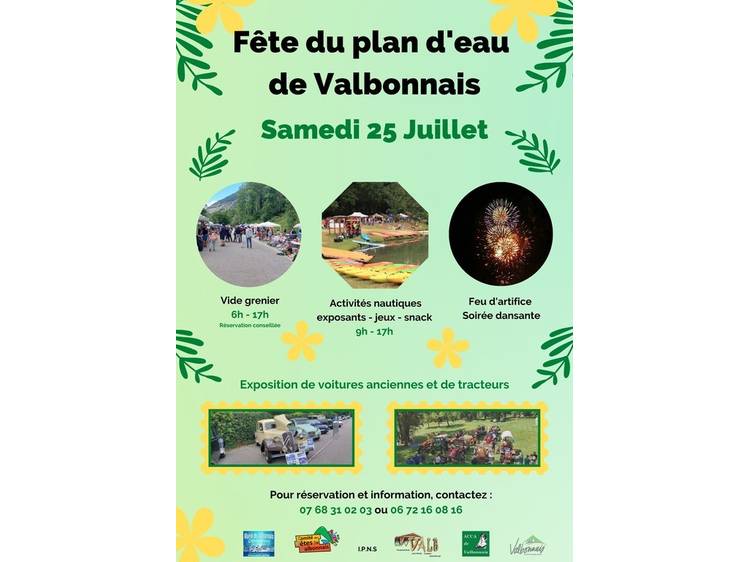 Photo 1 Fête du plan d'eau de Valbonnais
