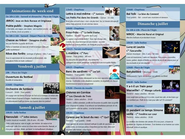 Photo 1 Animations du weekend - FROC