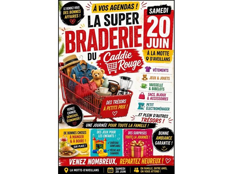 Photo 1 La Super Braderie du Caddie Rouge