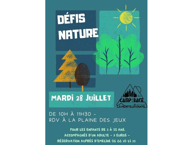 Photo 1 Défi nature