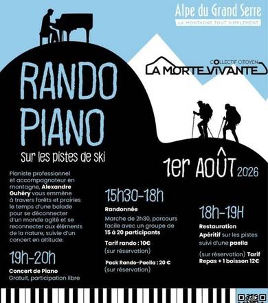 Piano Hike at Alpe du Grand Serre