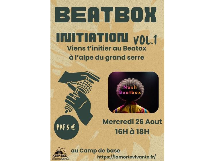Photo 2 Stage d’initiation BeatBox