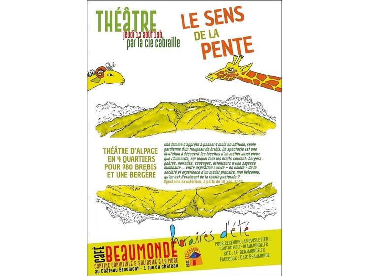 Photo 2 Théâtre "Le sens de la pente".