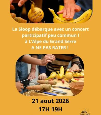 La Sloop: An interactive concert featuring amplified vegetables!
