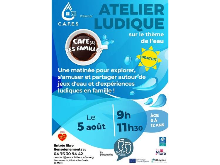 Photo 1 Atelier ludique sur le thème de l'eau.