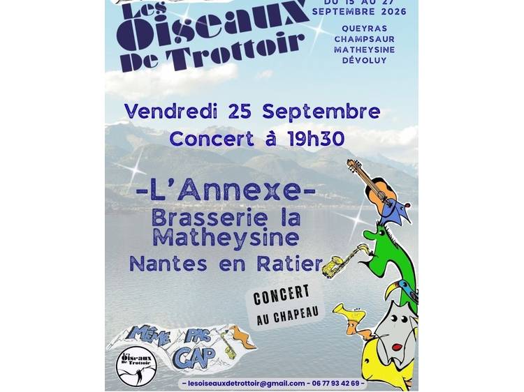 Photo 1 Concert : Les Oiseaux de Troitoir