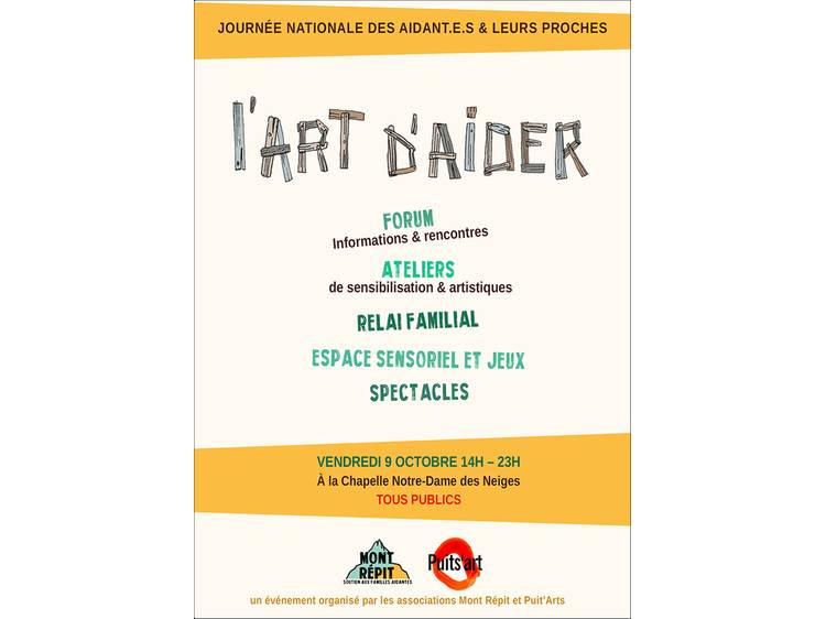 Photo 1 Journée nationale des aidant.es et leurs proches - L'art d'aider à tout âge