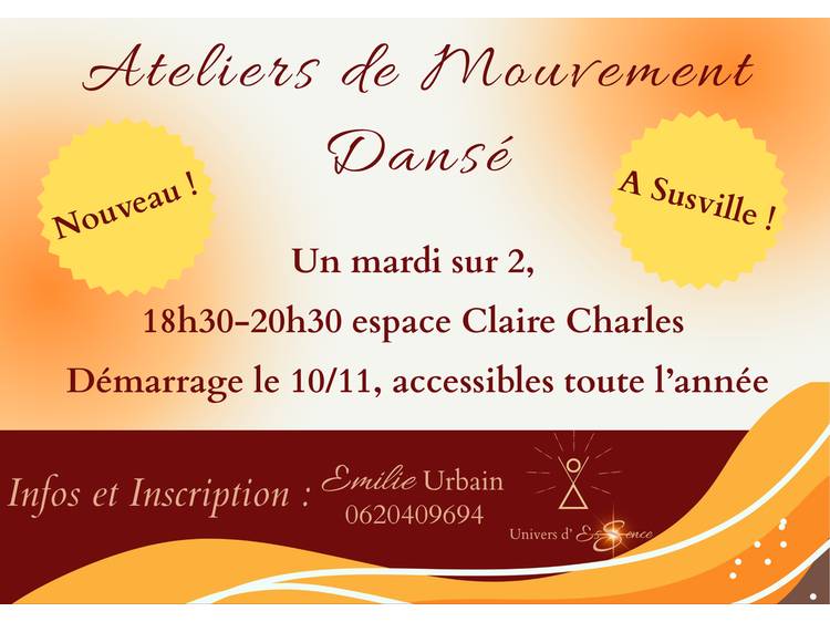 Photo 1 Atelier de mouvements dansés