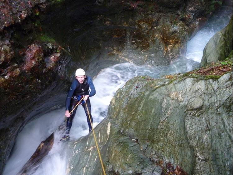 Photo  Activité Canyoning avec Le Bureau des Guides du Mont Aiguille
